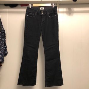 Paige denim 31 hidden hills petite dark wash jeans